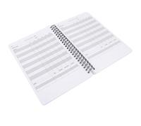 PENIKOKO Cuaderno de Notas A5 para Planificación de Fitness y Diario de Entrenamiento Cuaderno Portátil para Registro de Ejercicios y Gestión de Salud para Programa de Gym