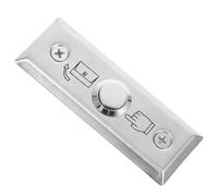 PENIKOKO Cubierta de Acceso Exterior Inoxidable Pulsador de Timbre de Acero Control del Puerta para Sistema de Puertas en Oficinas y Tiendas