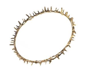 PENIKOKO Diadema Metálica de Espinas para Mujer, Accesorio para Princesas y Reinas en Fiestas, Graduaciones y Eventos Renacentistas