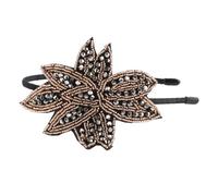 PENIKOKO Diadema Vintage con Cristales Brillantes para Mujer Accesorio de Novia Elegante Tocado Retro con Piedras Brillantes para Bodas y