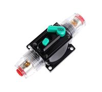 PENIKOKO Disyuntor Automático con Restablecimiento Manual para Protección de de Audio de Coche Portafusibles con Recuperación Automática y Protección de Línea para Sistemas Eléctricos