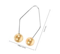 PENIKOKO Ejercitador Facial Ajustable de Metal para Formar Hoyuelos Mejillas 2 Piezas Color Champán Herramienta Portátil para Entrenamiento Facial y Mejora de Sonrisa Natural