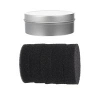PENIKOKO Esponjas Limpiadoras para Brochas de Maquillaje Reutilizables Herramienta para Quitar Color de Sombra Caja para Limpieza Fácil y Ecológica