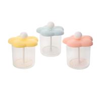 PENIKOKO Espumador Manual para Limpiador Facial 3 Piezas Taza de Burbujas para Gel de Ducha y Champú, Vaso Espumante Portátil Amarillo, Rosa y Azul para Cuidado Piel y Limpieza