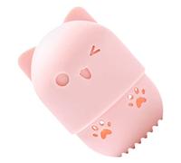 PENIKOKO Estuche Para Esponjas De Maquillaje De Silicona Pequeño Transpirable Para Mujer y Niña, Soporte Protector Portátil Rosa Ventilación, Organizador Compacto Para Viaje y Tocador