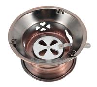 PENIKOKO Estufa de Alcohol Portátil de Acero Inoxidable Hornillo Ligero y Compacto para Camping Calentador de Alcohol para Exteriores Base Estable para Senderismo y Cocina al Aire Libre