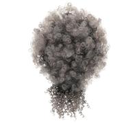 PENIKOKO Extensión de Coleta Afro Puff Ajustable para Mujer Moño Rizado Natural Postizo Suave y Cómodo para Bodas Fiestas y Diario