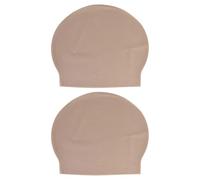 PENIKOKO Gorra de Látex para Calva 2 Piezas Color Piel Elástica y Cómoda para Cosplay Halloween Teatro Disfraz Accesorios Realistas para Hombres y Mujeres