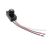 PENIKOKO Interruptor Fotoeléctrico para Exteriores con Sensor de Luz Automático Control de Alumbrado Resistente Función Encendido Apagado al Anochecer y Protección contra Sobrecarga Diseño