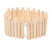 PENIKOKO Juguete de Parque para hámster jerbo Escalera Accesorios para jaulas de Hamster Flexible pequeño Juguetes del Planeador del azúcar Escondite de hámster e de Madera