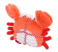 PENIKOKO Juguetes Dentición de Gatitos Cangrejo de Peluche con Hierba Gatera Juguetes Dentales para Gatitos Pequeños Entretenimiento Interiores para Gatos