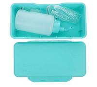 PENIKOKO Kit Práctico de Limpieza de Oídos con Irrigador y Esponja Herramienta Segura y Cómoda para Eliminar Cerumen y Suciedad Set Verde Conveniente y Fácil de Usar