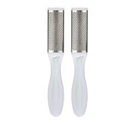 PENIKOKO Limador para Callos de Pies de Acero Inoxidable 2 Piezas Ligero y Resistente para Remover Durezas y Tejido Muerto en Pedicura Profesional