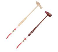 PENIKOKO Martillo de Masaje de Madera para Todo el Cuerpo 2 Piezas Diseño Forma de Pez Práctico y Portátil para Aliviar Fatiga y Mejorar Circulación