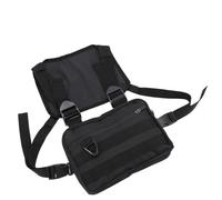 PENIKOKO Mochila Tipo Chaleco Negra de Gran Capacidad de Tela Oxford para Peluquería, Organizador Sencillo y Práctico para Herramientas de Corte en Salón