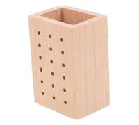 PENIKOKO Organizador de Brocas de Madera para Almacenamiento de Herramientas de Manicura Soporte de Huecos para Brocas y Accesorios para Salones Doméstico