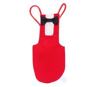 PENIKOKO Pañal Transpirable para Pájaros Traje de y Cómodo para Mascotas con Diseño Elegante y Repetido XL Roja para y Periquitos