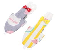 PENIKOKO Pañales para Loros y Periquitos de Algodón Altamente Absorbentes, 2 Piezas Cómodas y Convenientes para Limpieza, Ideales para Mascotas Pequeñas y Vuelo Estilo Varios Estilos