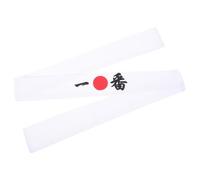 PENIKOKO Pañuelo De Porristas Diadema De Karate Decorativa Diadema Japonesa Reutilizable Para Accesorio De Karate Transpirable