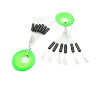 PENIKOKO Paradas de Bobber de Silicona para Pesca en Lagos y Océanos, Flotador de Goma Portátil para Amantes Pesca, Accesorios Prácticos y Duraderos