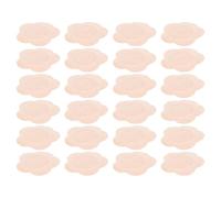 PENIKOKO Parches Autoadhesivos Hipoalergénicos para Ombligo 6X6 CM 100 Unidades Alta Absorción Tela No Tejida Desechable Color Piel Diseño Floral para Cuidado y Protección Cutánea