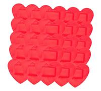 PENIKOKO Parches Hemostáticos Forma De Corazón 50 Unidades Adhesivos Elásticos Transpirables Para Heridas Uso Diario Cuidado Personal Para Todas Las Edades