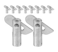 PENIKOKO Pasadores de Acoplamiento para Andamios 11x38 Mm, 10 Piezas de Pasador de Bloqueo Galvanizado, Conector de Junta de Andamio, Pasadores de Seguridad para Construcción y Reparación