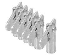 PENIKOKO Pasadores De Fijación Para Andamios Galvanizados De 12×45 Mm, Pasadores De Bloqueo De Andamio Profesional, 8 Piezas, Repuesto Compacto Para Uso En Exteriores y Construcción