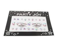 PENIKOKO Pegatinas de Joyas Rostro Brillo Acrílico, Tatuajes Efímeros Brillantes para Fiestas y Eventos