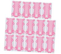 PENIKOKO Pegatinas Guía para Extensión de Uñas Forma Adhesiva para Manicura Diy Rosa Ultra Largas Herramienta Fácil de Usar para de Uñas y Salón Profesional