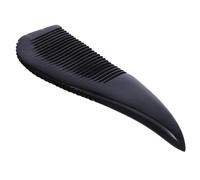 PENIKOKO Peine de Cuerno de Búfalo Anticaída para Cabello Rizado 1 Unidad Tamaño Pequeño Peiné Antiestático Doméstico para Hombres, Mujeres y Niños Uso Diario Masajeador de Cuero Cabelludo