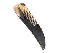 PENIKOKO Peine de Punta Fina con Mango de Cuerno Peine para Cabello Rizado Herramienta para Peinar el Cabello Uso para Masaje del Cuero Cabelludo