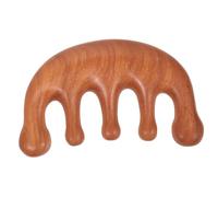 PENIKOKO Peine Masajeador De Madera De Para Cabeza y Cuerpo Rascador De Acupuntura Combina Relajación y Circulación Sanguínea Para Aliviar Dolores Musculares