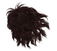 PENIKOKO Pelucas Rizadas Invisibles Naturales Sin Costuras Para Cubrir Cabello Flequillo De Mujer Flequillo Clip Material