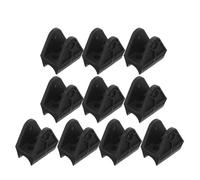 PENIKOKO Reposapiés para Silla de Ruedas Base Desmontable en U de Plástico Resistente, Soporte de 22 Mm, 10 Unidades, Accesorios para Mantenimiento y Reemplazo en Sillas Médicas