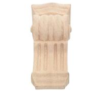 PENIKOKO Soporte de Madera Tallada Estilo Francés para Chimenea, Diseño Tradicional Elegante Durabilidad Excepcional y Estabilidad para Decoración del Hogar