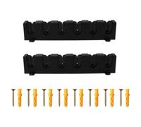 PENIKOKO Soporte de Pared para Cañas de Pescar 4 Posiciones Resistente Corrosión Almohadillas Protectoras para Garaje y Almacenamiento Organizado de Bastidores de Pesca