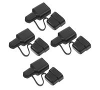 PENIKOKO Tapas Protectoras de Conector Eléctrico Impermeables de PVC para Conexión Rápida, 2 Posiciones, Juego de 4 Unidades, Protección contra Polvo y Humedad para Cables de Batería