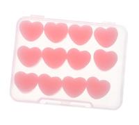 PENIKOKO Tapones Moldeables de Silicona Oídos 12 Unidades Rosa Corazón Impermeables Antiruido para Dormir Nadar Niños y Adultos Protección Auditiva Salud Hogar