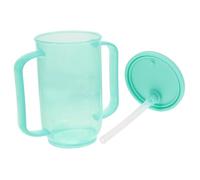 PENIKOKO Taza de Alimentación Irrompible para Pacientes Discapacitados con Diseño Ergonómico y Boca Inclinada para Personas Mayores Disfagia Previene Derrames y Facilita la Hidratación