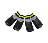 PENIKOKO Zapatos Impermeables para Perros Botines de Lluvia y Goma Antideslizantes para Cachorros Pequeños Talla Pasear Invierno