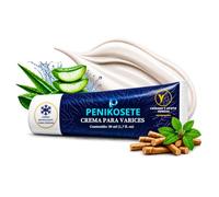 PENIKOSETE Ashwagandha Crema para Varices y Arañas Vasculares, 50ml | Alivia Pesadez, Hinchazón, Calambres y Picor en las Piernas, Fórmula Probada Dermatológicamente en 53 Personas, Concentrada