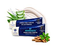 PENIKOSETE Ashwagandha Crema para Varices y Arañas Vasculares, Duplo 2x50ml | Alivia Pesadez, Hinchazón, Calambres y Picor en las Piernas, Fórmula Probada Dermatológicamente en 53 Personas, Sin Grasa
