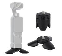 Penitue Mini Trípode para dji OSMO Pocket 3, Múltiples Usos Pequeño Soporte Mesa con 1/4'' Montaje Tornillo Portátil Mano Selfie Palo Dispositivo Filmación Accesorios para Insta360 X5 X4 X3