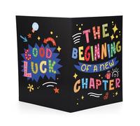 Penitue Tarjeta de Despedida Grande, Tarjeta Gigante de Buena Suerte para Decir Adiós con Sobre Ideal para Compañeros Trabajo Amigos Regalos Jubilación y Artículos Fiestas Despedida