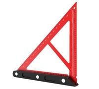 Penlimly Escuadra Para Carpintería,Regla De Medición Precisión | Escuadra De Precisión Con Agujeros Para Dibujo, Carpintería, Ebanistería Y Arquitectura