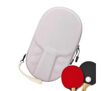 Penlimly Estuche portátil para tenis de mesa, bolsa de remo de carcasa dura, organizador de tenis de mesa resistente al agua para interiores y exteriores, patio, escuela, estadio, deportes, juego de