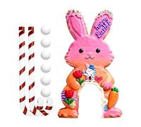 Penlimly Juego de Golf de Pascua - Actividad de Entretenimiento Portátil,Campo de Golf para Fiestas con Bolas y Palos - para Reuniones de Niños y Adultos en Salón Dormitorio o Cuarto de Juegos