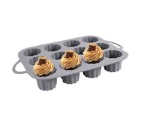 Penlimly Molde de silicona para hornear, antiadherente, de alimenticio, moldes para tartas, herramientas para hornear, para galletas, chocolate, postres, fondant, tartas, magdalenas, magdalenas