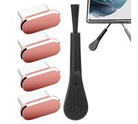 Penlimly Tapa,Juego de 4 Protectores Antipolvo - Protector Impermeable con Cepillo para Teléfonos Móviles, Tabletas, Viajes, Camping Y Actividades Al Aire Libre